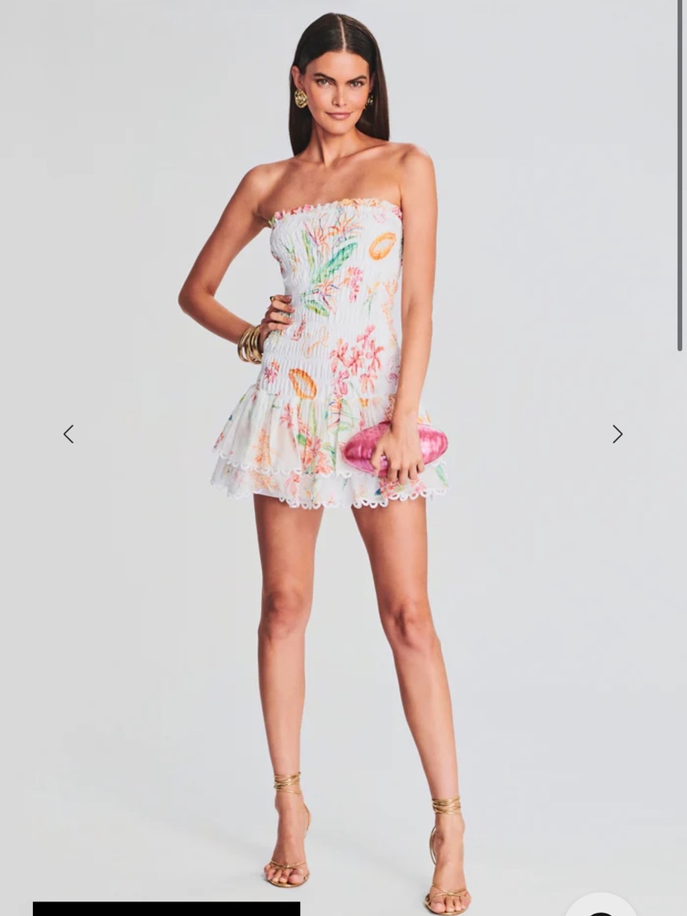 NWT Retrofete Charo Ruiz cusia short dress
